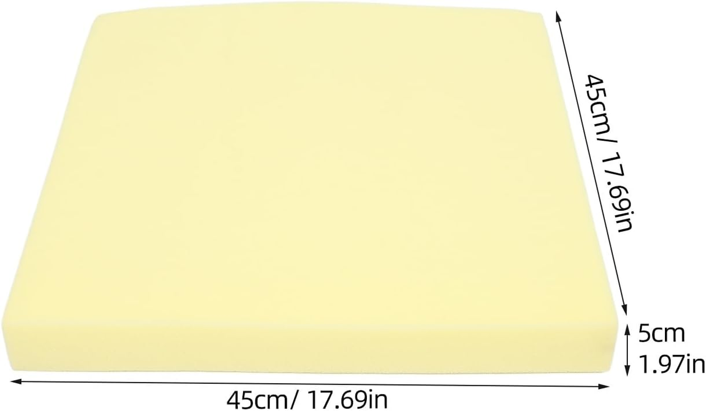 Tofficu Pottery Foam Pad 17.68X17.68 Inch, Square Craft Sheet for Glazing & Pressing, Table Runner Mold Tool, Making Bowls Plates, Ceramic Painting Supplies image number 3