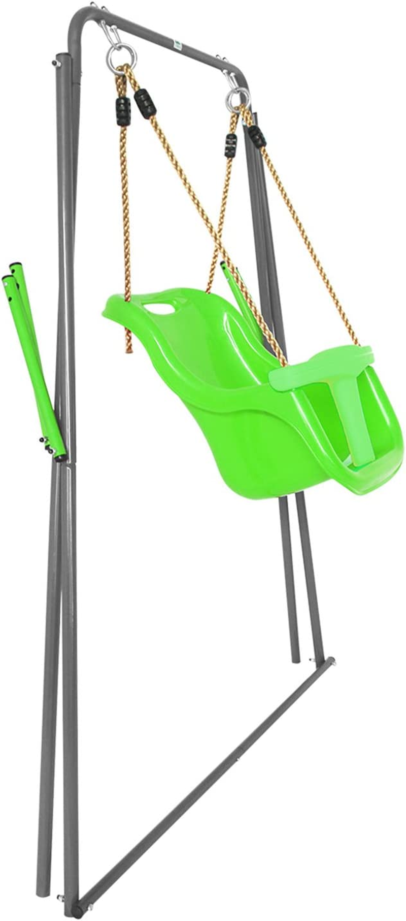 Lifespan Kids Bobcat 2 Foldable Baby Swing Childrens Swing Outdoor Kids Play image number 1