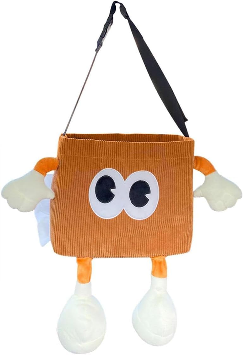 AIMALL Multi-Function Car Storage Box, 2-In-1 Tissue Box and Trash Can, Creative Car Accessories, Size: 9.45" X 7.48"