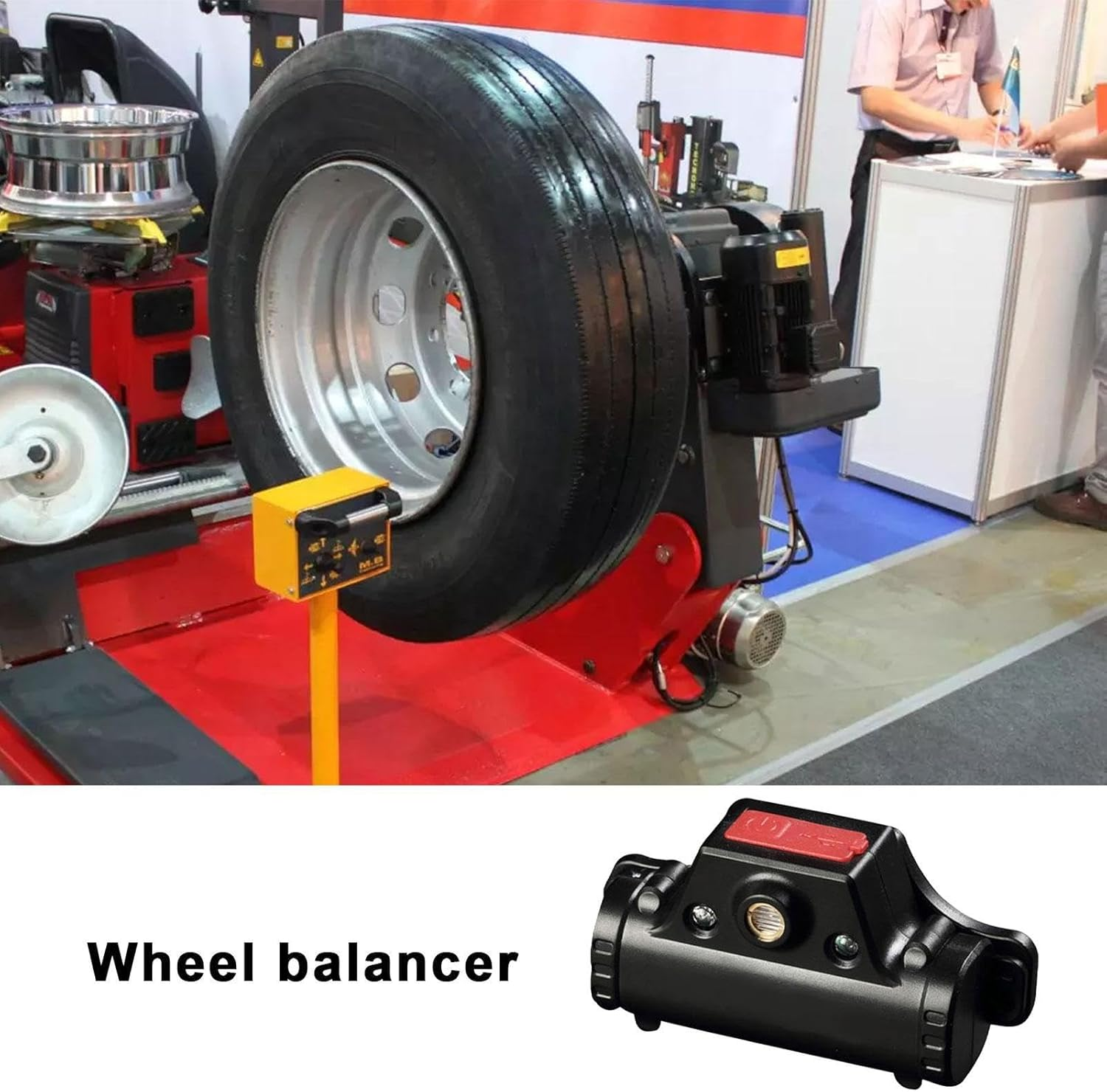 Nut Wheel Balancer - Car Wheel Balancer *1 | Release Hub Wing Nut | Wheel Balancer Tyre Changer Tool | Wheel Balancer Quick Nut a Best Tool Accessories of Vehicles along with Usb Charging Port 2 Led L image number 1