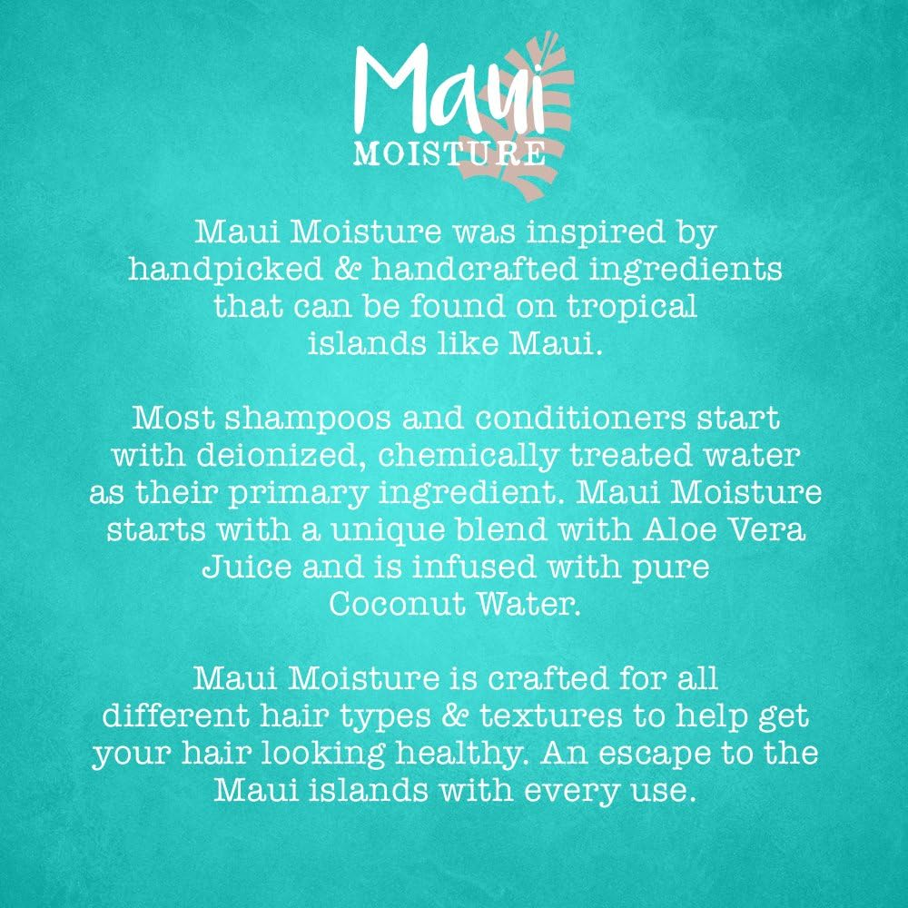 Maui Moisture Heal and Hydrate + Shea Butter Shampoo for Dry Damaged Hair 100 Ml image number 5