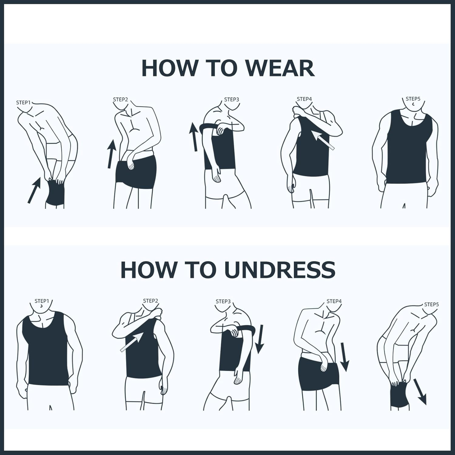 Casey Kevin Men'S Compression Tank Top Shirts Workout Undershirt Body Shaper Muscle Sleeveless Underwear Vests AK4309 1Pcs image number 4