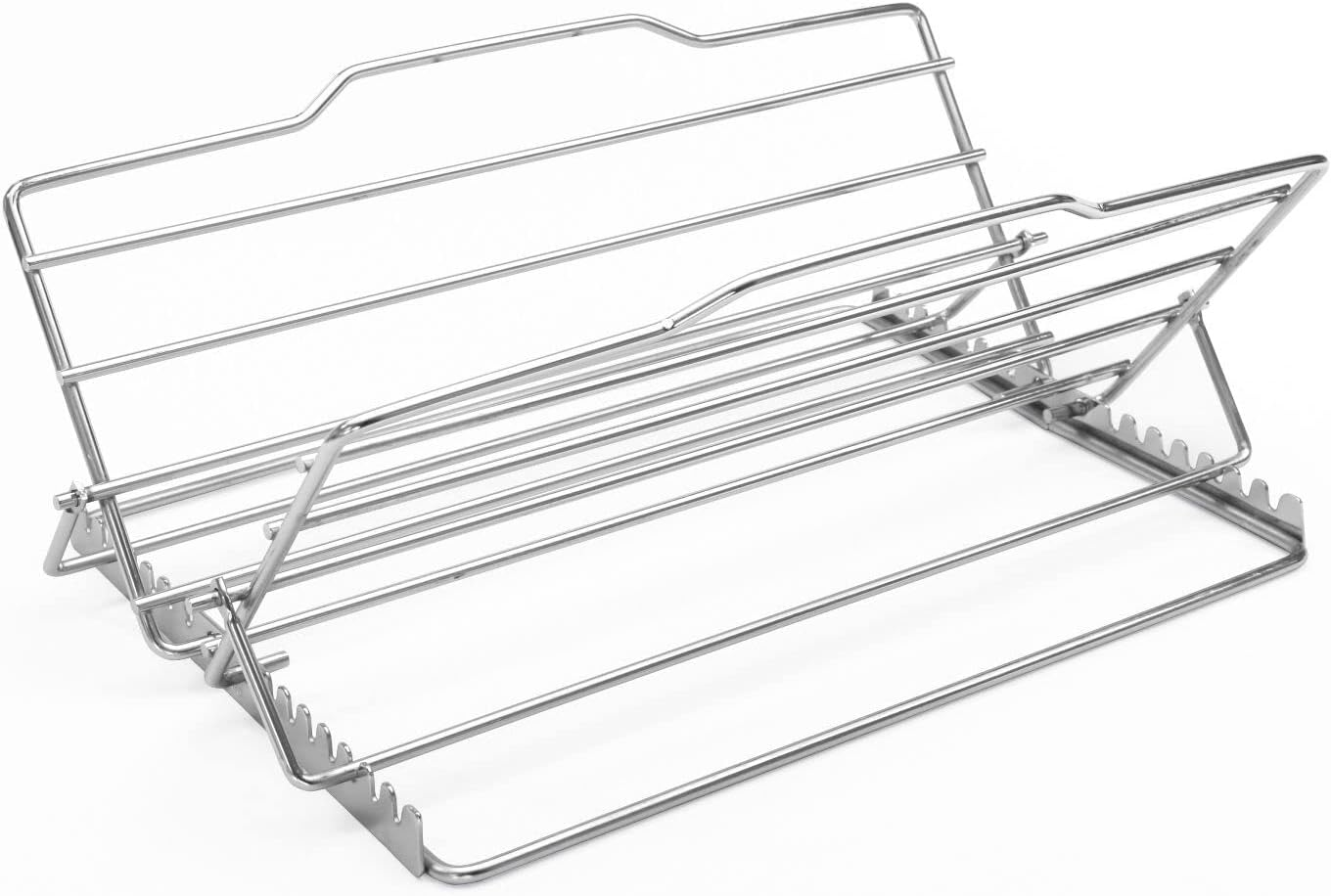 Cuisena 98926 Adjustable Roast Rack, Silver