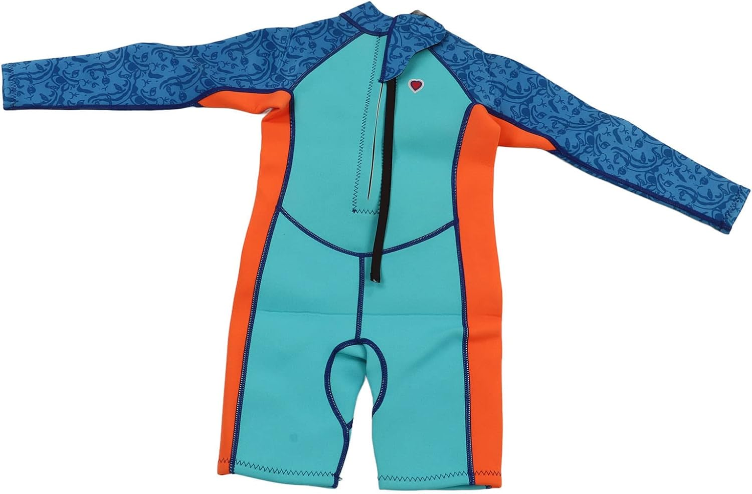 Kids Neoprene Swimsuit, Breathable Elastic Kids Diving Suit for Surfing (Size 10)