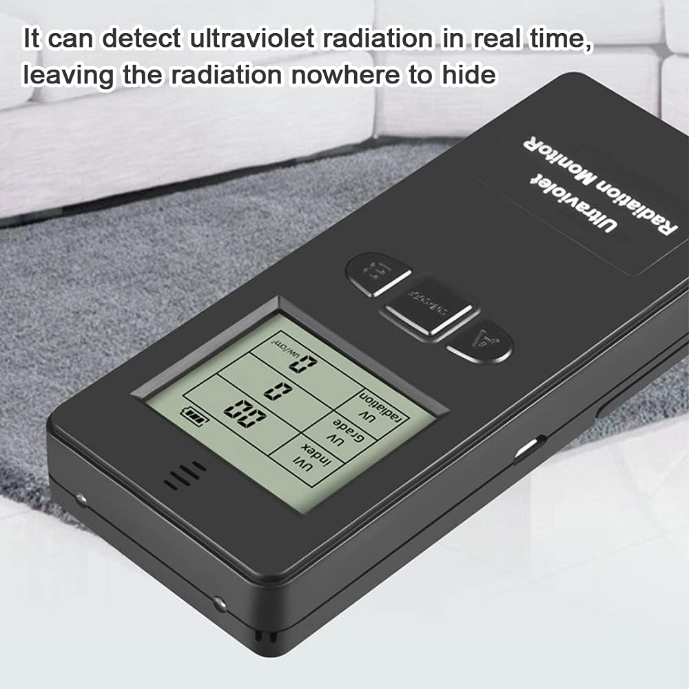 Portable Digital Ultraviolet Radiation Detector Ultraviolet UVI Meter Radiometer Tester Protective Equipment Testing BBZY image number 2