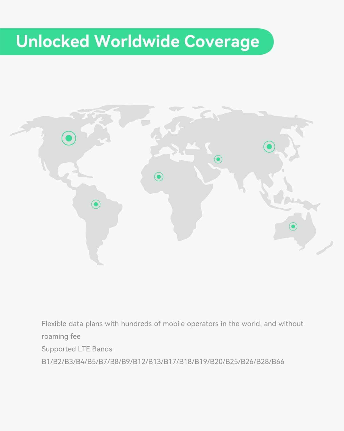 LINOVISION Industrial 4G LTE Cellular Router with Virtual SIM, Esim Router Supports RS232/RS485, MQTT Protocol, Global Coverage image number 4