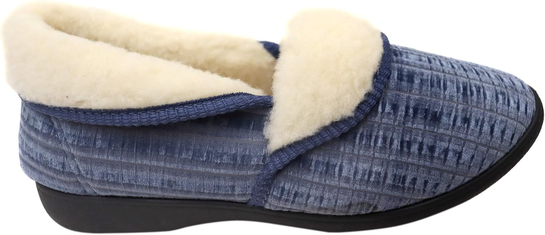 Grosby Women'S Camille Slipper, Blue, UK 6.5/US 9 image number 5