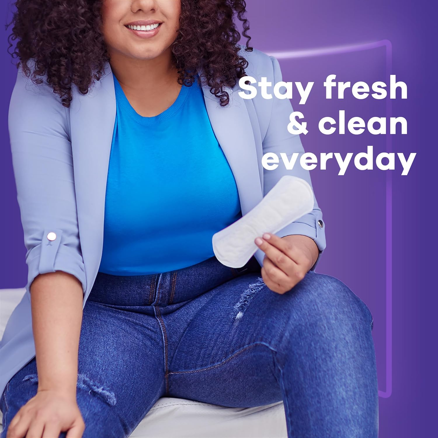 Always Xtra Protection Dailies Feminine Panty Liners for Women, Extra Long, Unscented, 92 Count - Pack of 4 (368 Count Total) image number 3