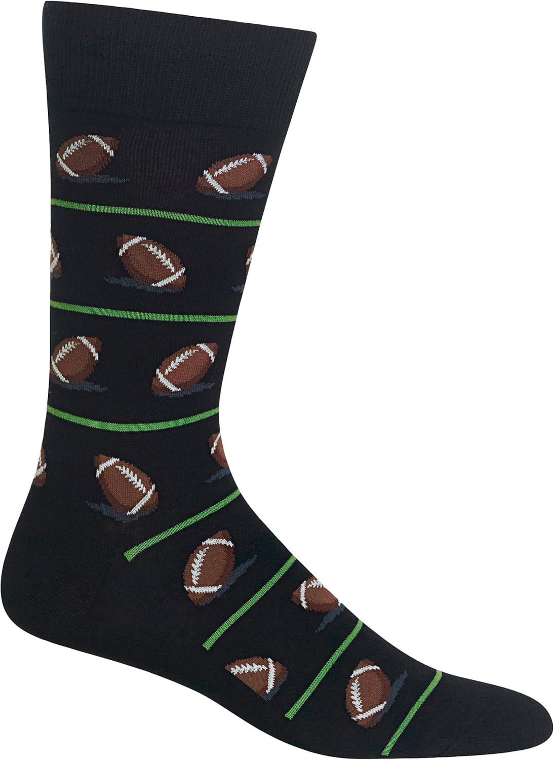 Hot Sox Men'S Novelty Sporting Crew Socks
