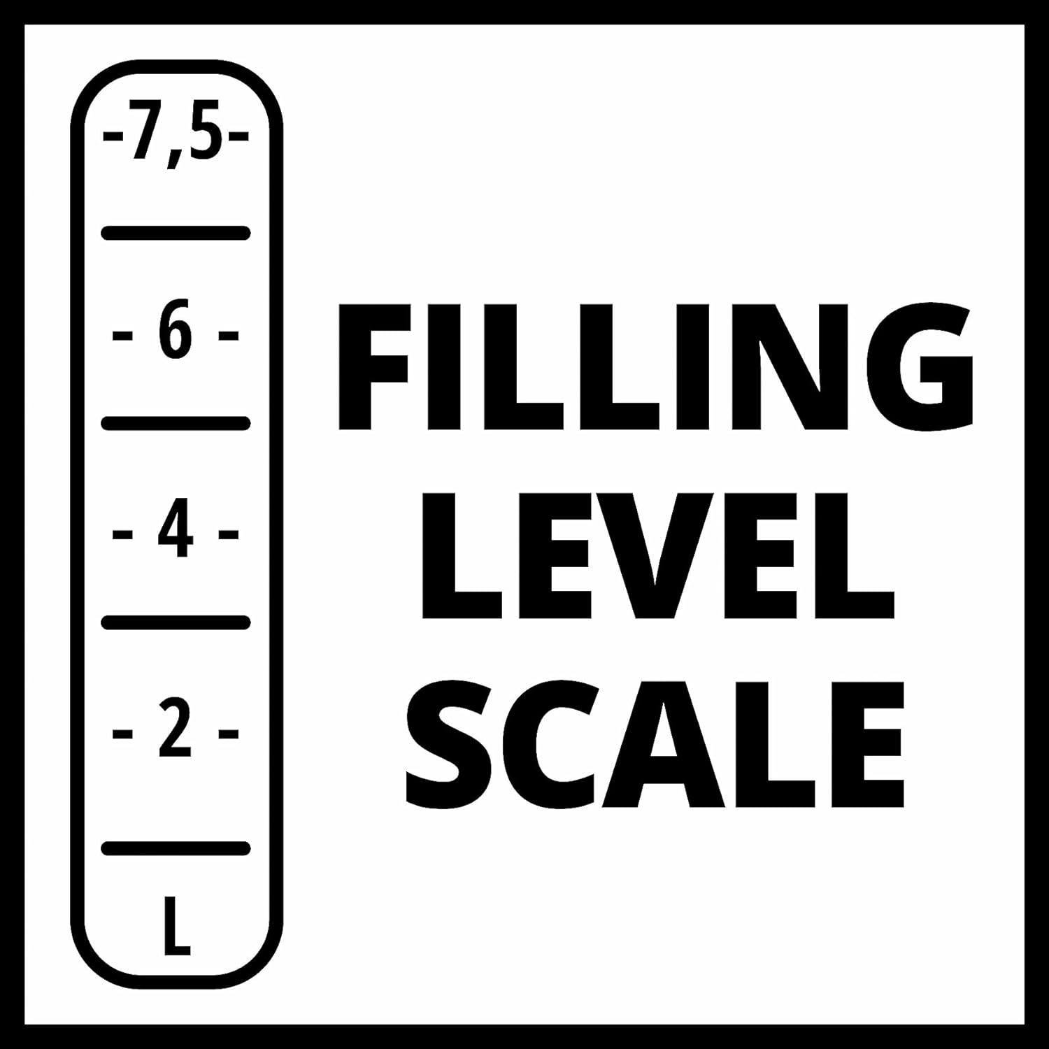 Original Einhell Tank 7.5 L for Battery Pressure Sprayer (Pressure Sprayer Accessory, Suitable for Einhell Cordless Pressure Sprayer GE-WS 18/35 Li and GE-WS 18/75 Li) image number 1