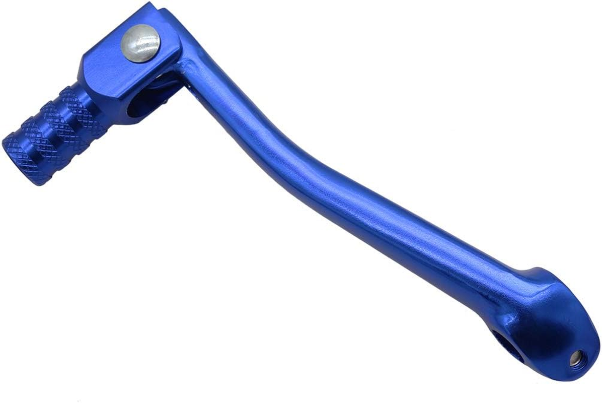 JINGKE CNC Aluminum 2 Folding Gear Shifter Shift Lever for Honda XR50 CRF50 XR CRF 50Cc 70Cc 90Cc 110Cc 125Cc Dirt Pit Bike (Blue) image number 2