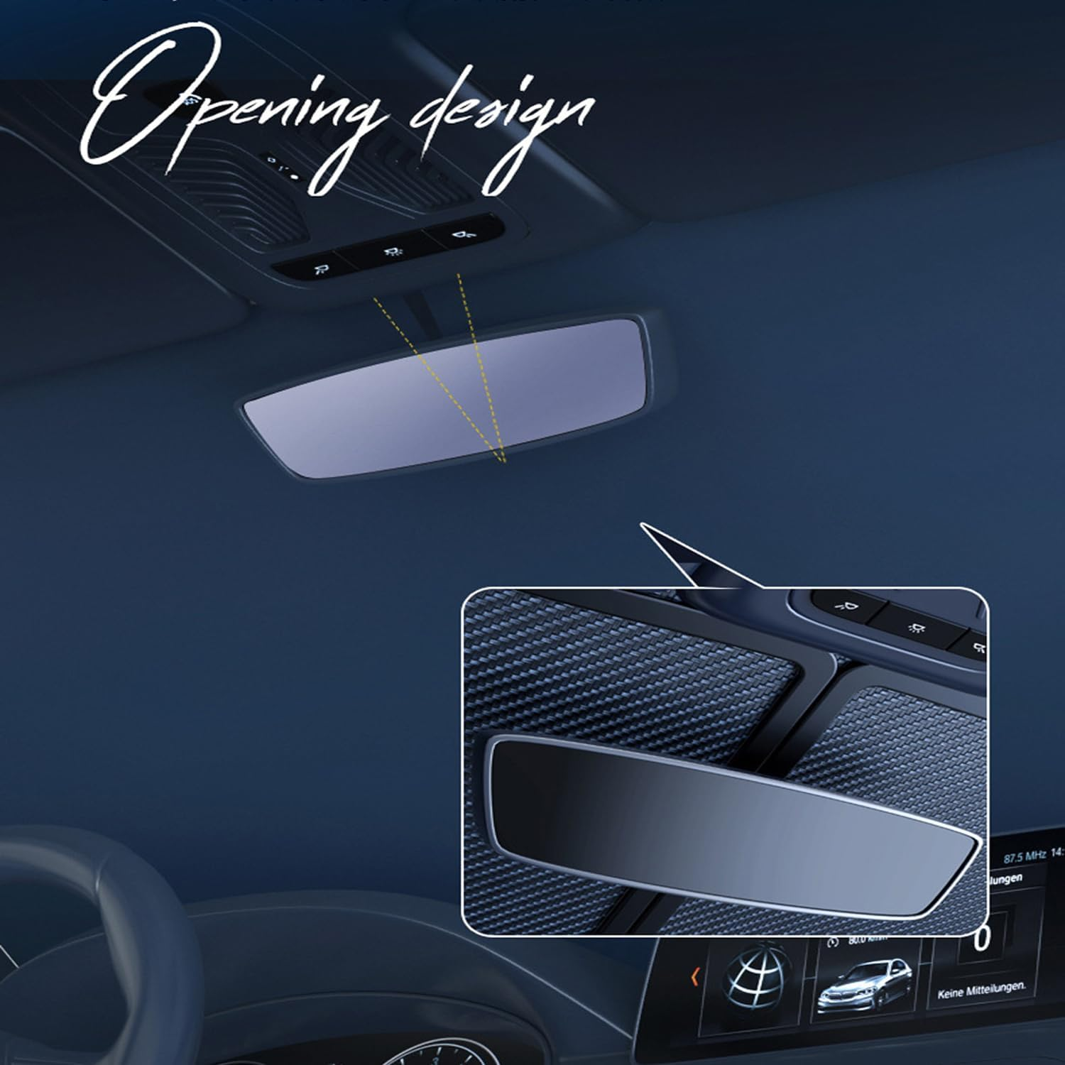 Car Windshield Sun Shade with Storage Pouch. Foldable Reflective Sun Visor Front Windshield Block UV Rays,Protection for Car Interior,Suitable for Most Cars (Large) image number 4