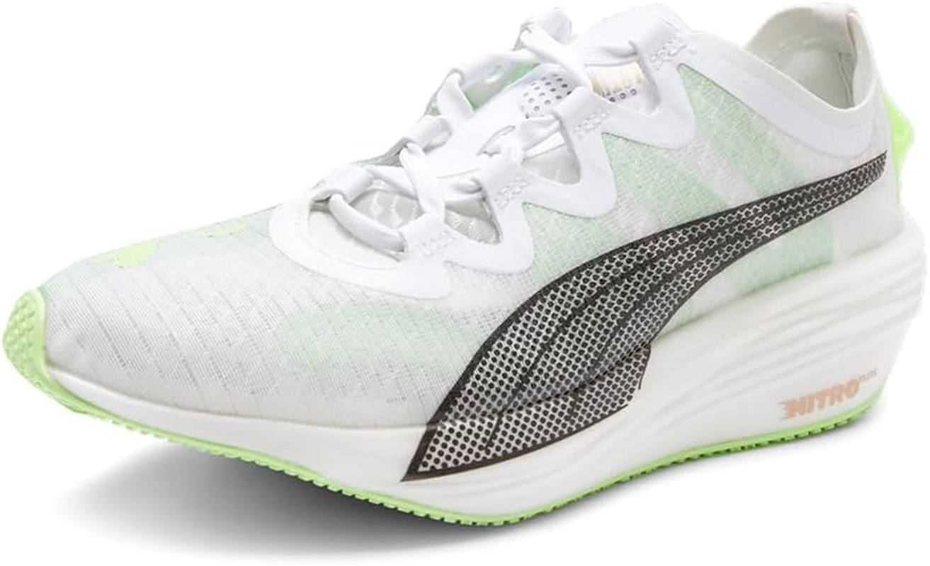 PUMA Womens Fast-Fwd Nitro Elite Run 75 Running Sneakers Shoes - White