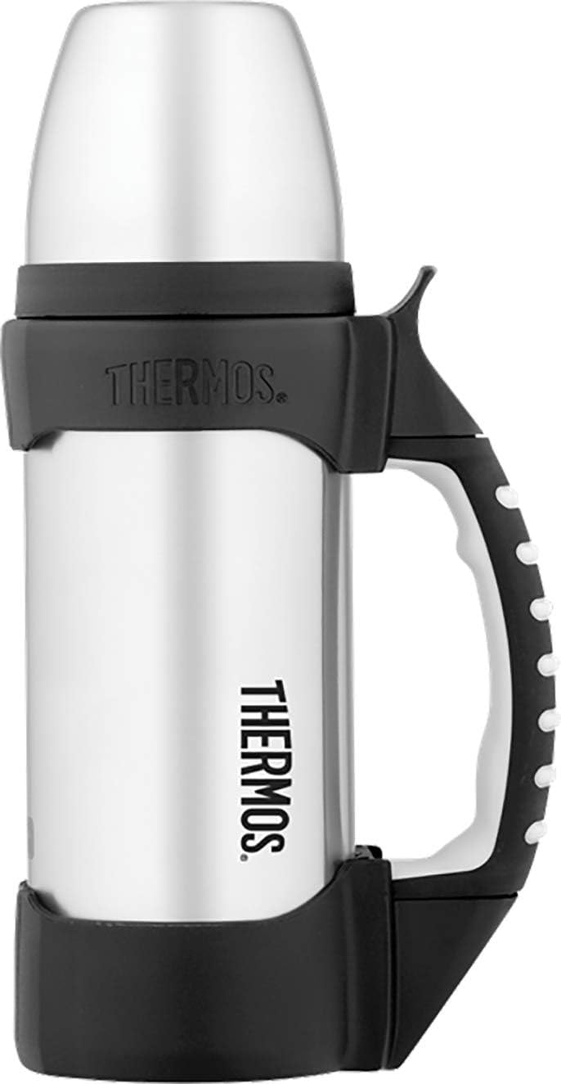 Thermos the Rock Vacuum Insulated Flask, 1L, Stainless Steel, 2510R