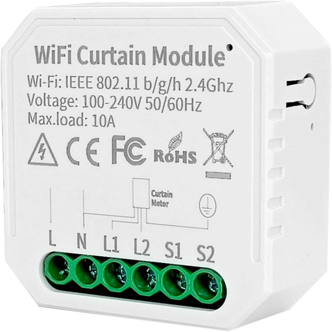 Tuya Wifi Curtain Blinds Module Switch Roller Shutter Motor Smart Life App Remote Control Voice Control with Alexa image number 1