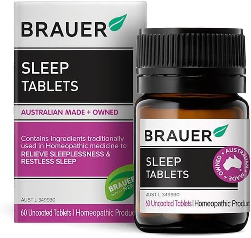 Brauer Health Natural Sleep Natural Supplement - 60 Tablets image number 1