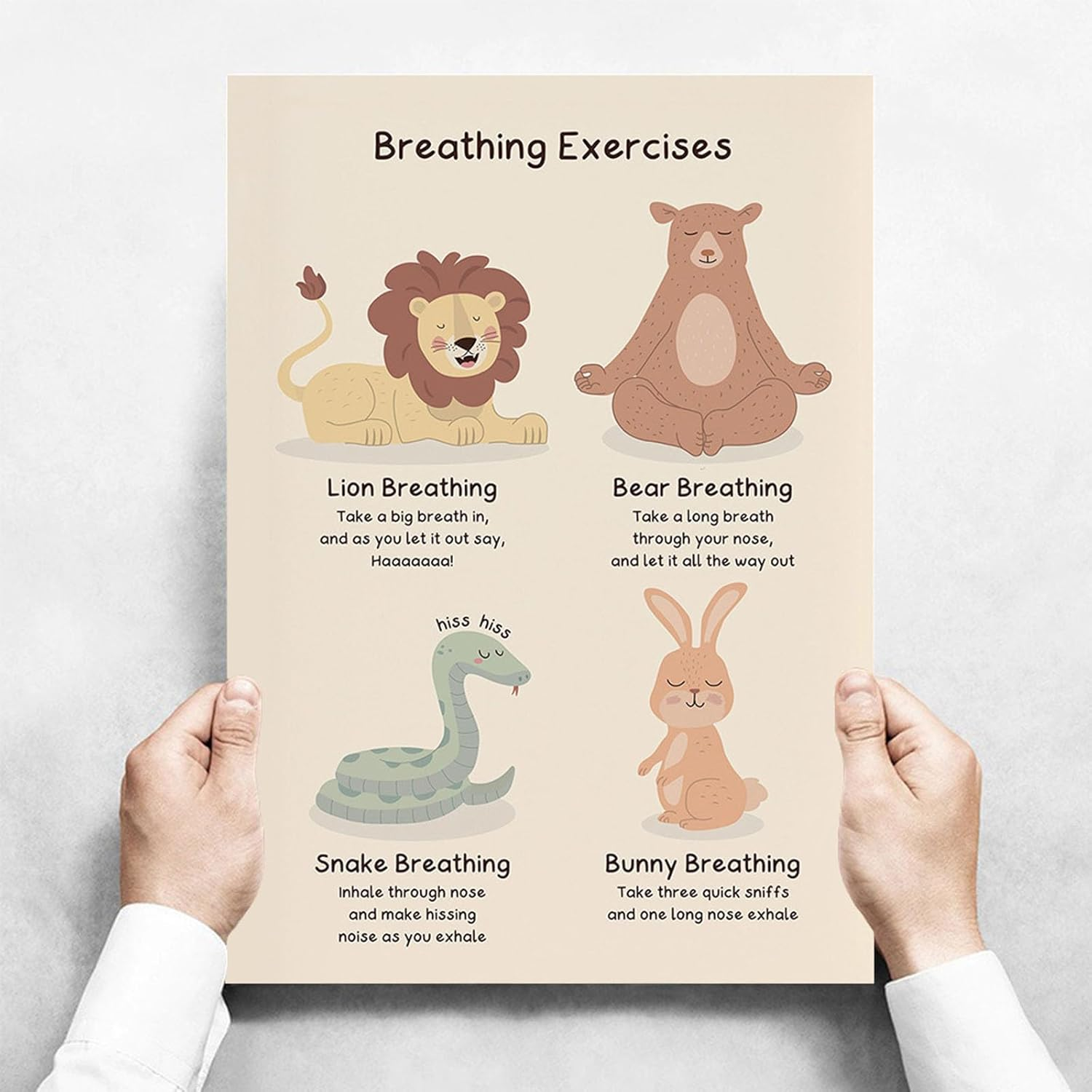 6Pcs Educational Posters, Calming Corner Posters Classroom Emotions Chart, Educational Posters for Toddlers Classroom Supplies - Feelings Wheel Chart for Emotional Awareness and Self-Regulation image number 6