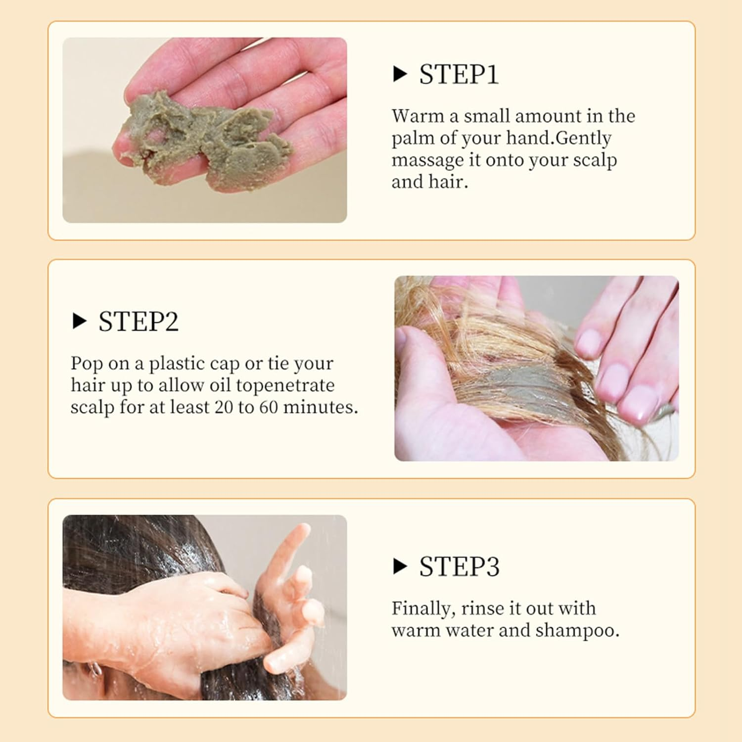 TTFP Batana Oil for Hair Growth - Organic Batana Oil Cream, Raw Batana Oil Hair Growth Treatment image number 6