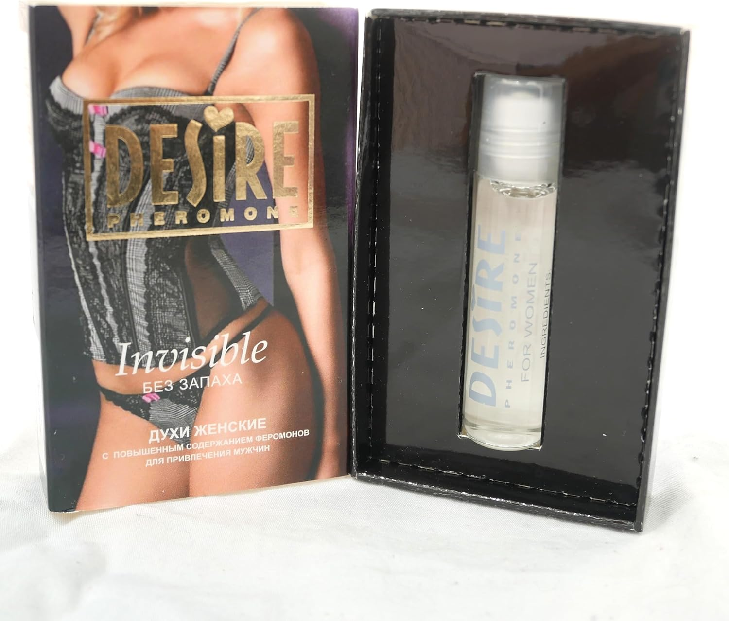 Invisible Desire Pheromones without Fragance for Women to Attract Men Infused Essential 0.15 Oz
