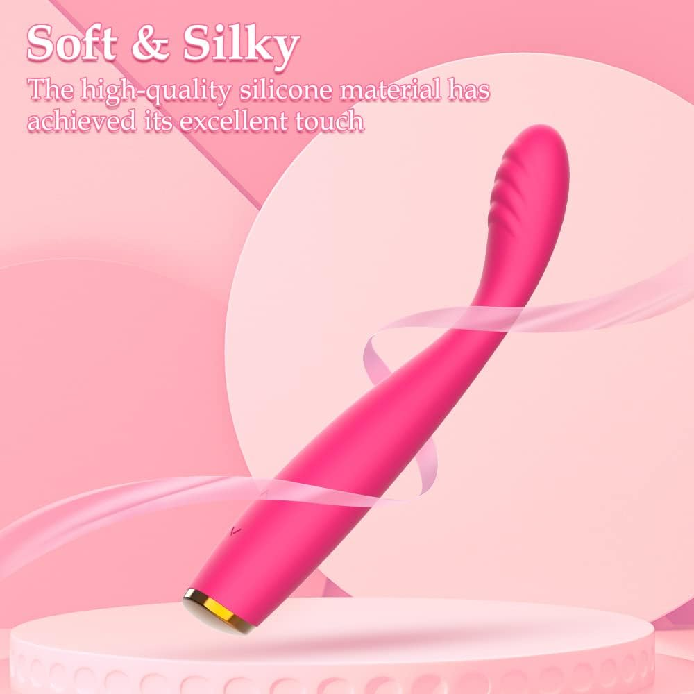 G Spot Vibrator for Women, Adorime Clitoral & Vaginal Wand Vibrator with 5 Speeds & 10 Modes, Waterproof High-Frequency Clitoral Vaginal Stimulator for Quick Orgasm, Quiet Rechargeable Pink Vibrating Wand Massager for Female Pleasure (Pink) image number 5