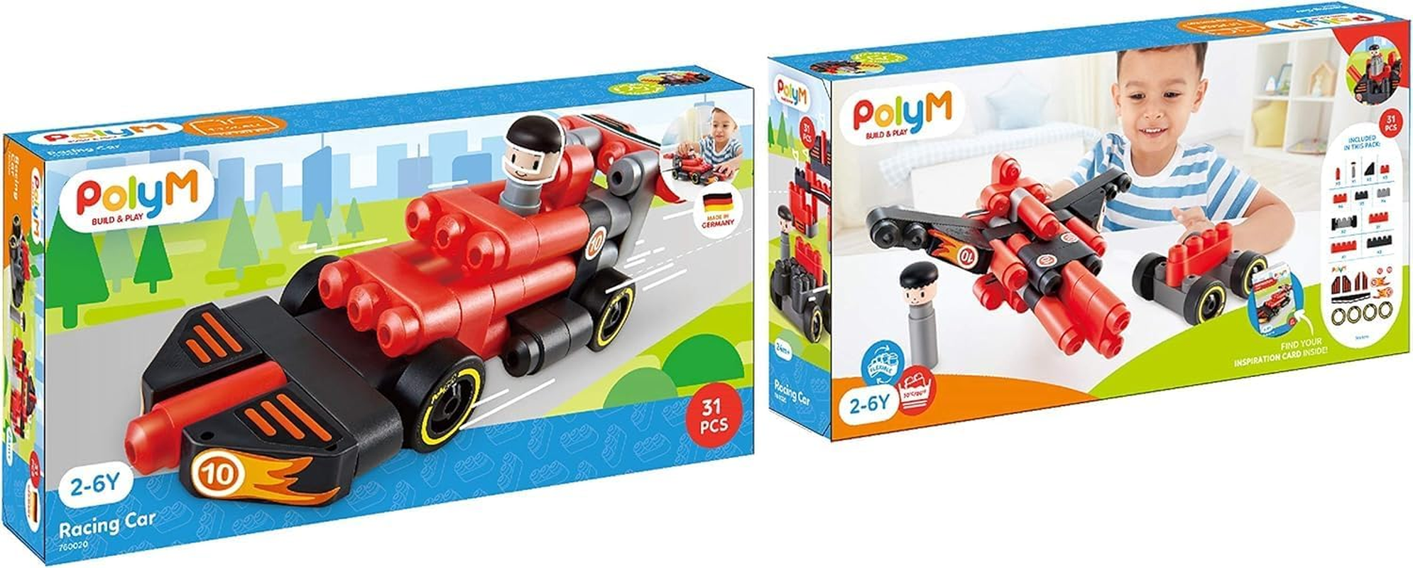 Poly M - Racing Car Kit image number 6