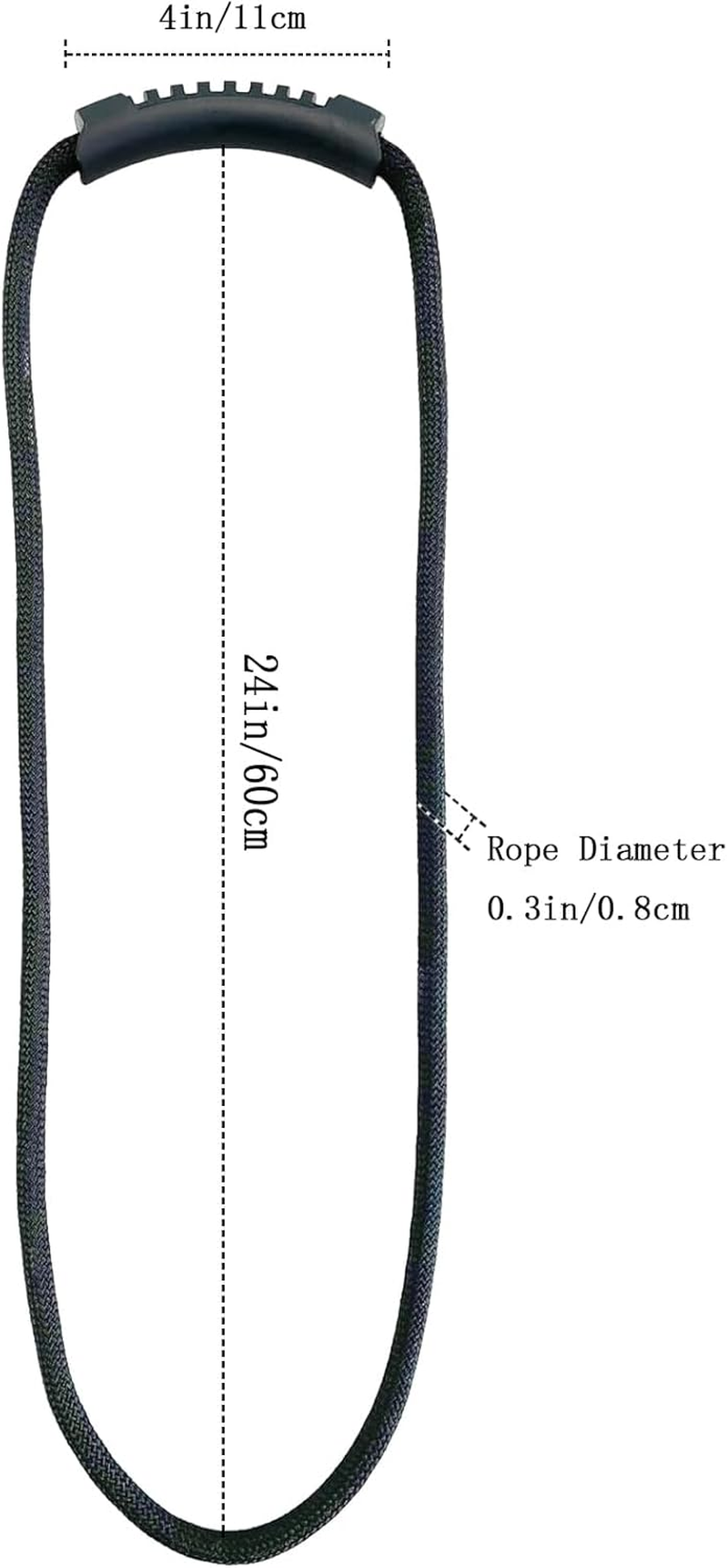 HUAHAITGCH Extension Cord Storage Straps,2 Pack 24 Inch Portable with Carrying Handle Fit Vacuum Hose Holder, Shop Storage,Water Hose Organizer for Your Home, Garage image number 2