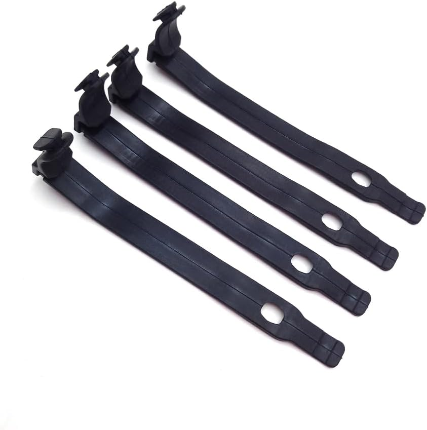 PROOTOM Headlight Straps Headlight Fairing Rubber Straps Dirt Bike Headlamp Fix Brackets Strap for EXC XCF SXF FC TC FE TE FX TX 125 150 250 350 450 500 4Pcs image number 2