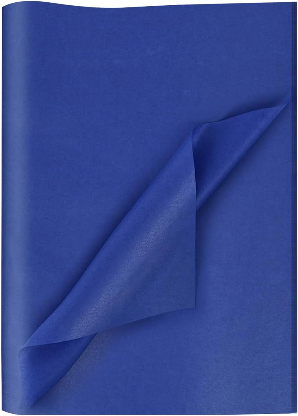 Fayrvind 60 Sheets Blue Tissue Paper Wrapping, 20"X14"Gift Wrapping Tissue Paper Bulk for Gift Bags Fill, Product Packaging Paper Sheets for Art Craft, Fathers Day Boy Man Project Pom Party Decoration