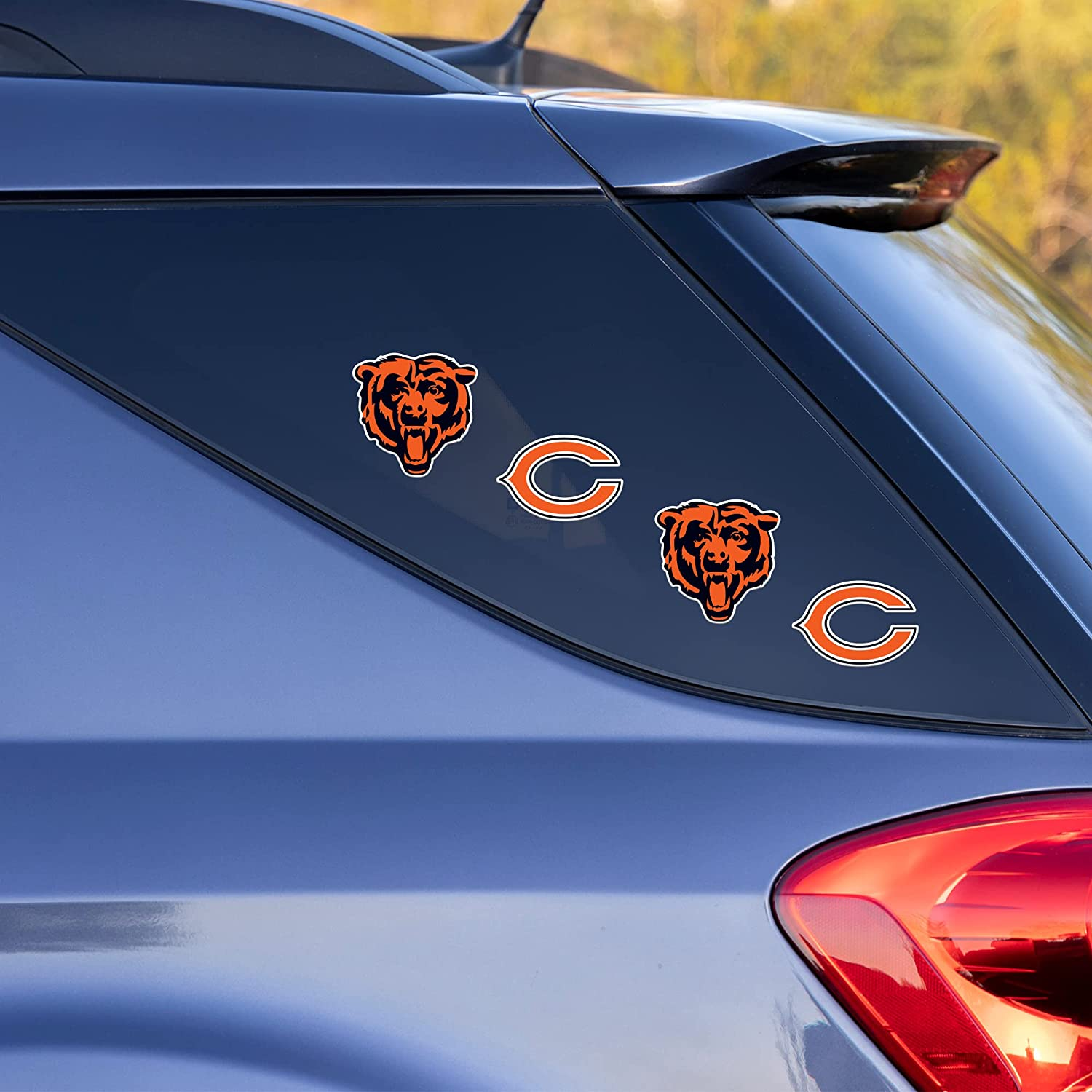 Rico Industries NBA Basketball Quad Decal 3" X 12" Quad Decal - (4) Decals image number 5