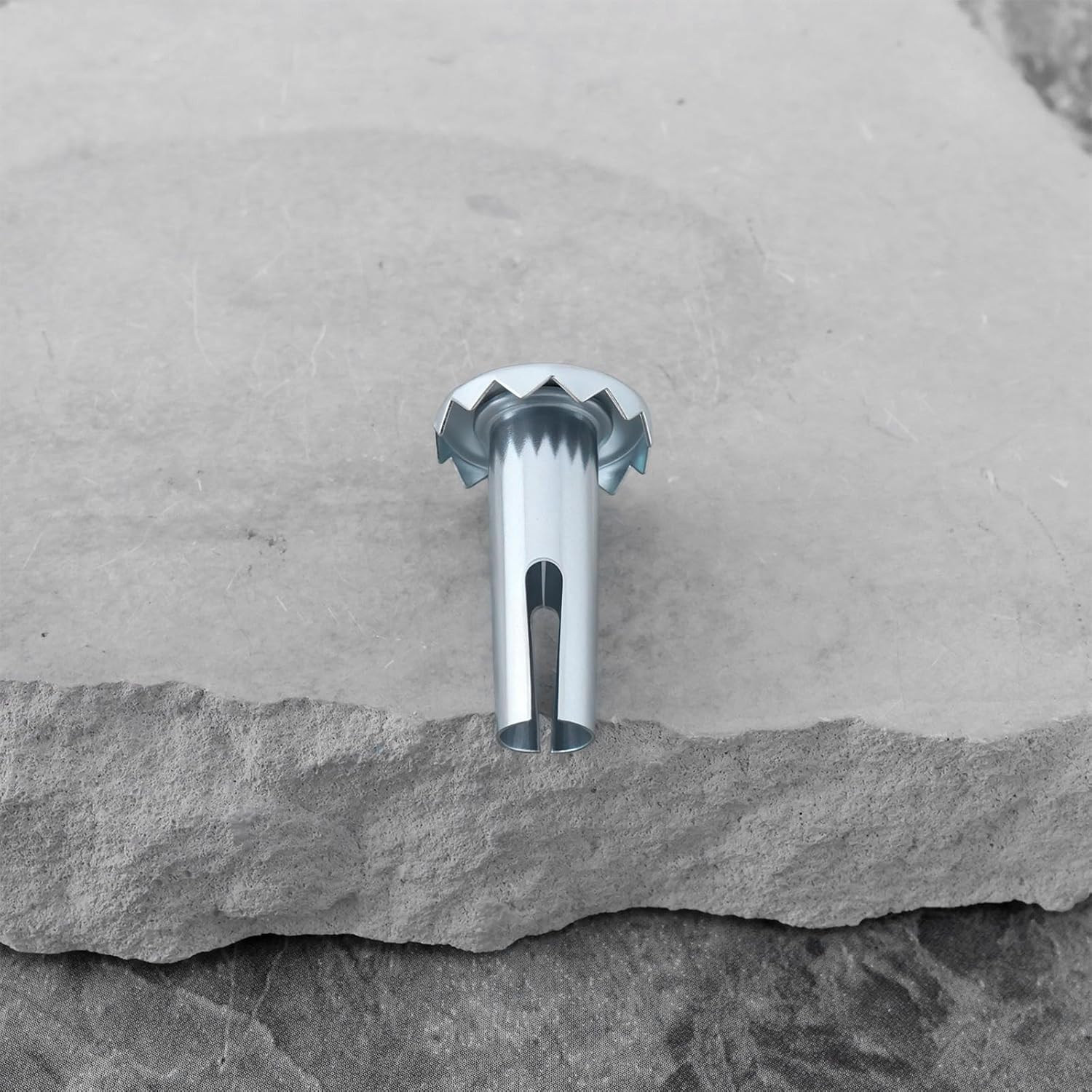 16 Pieces 3/8" X 1-1/4" Caster Sockets Furniture Sleeve Metal Inserts for 5/16" Stem Caster Grip Ring Caster Chair Legs image number 1