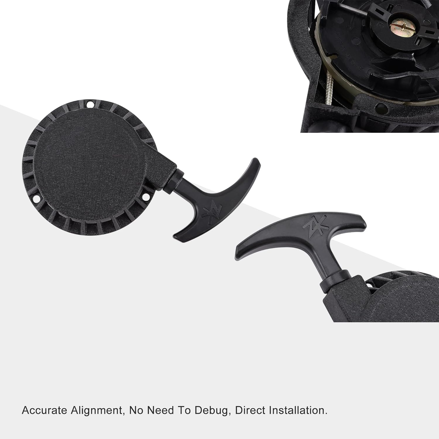 GOOFIT Pull Start Recoil Starter for 43Cc 49Cc 50Cc Mini Pocket Bike ATV Dirt Bike Gas Scooter image number 6