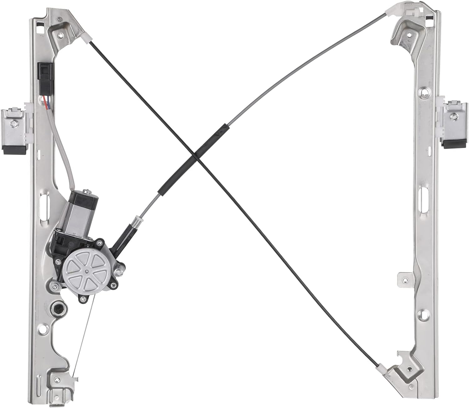 Obaee 741-644 Front Left Driver Side Power Window Regulator & Motor Assembly Compatible with Chevrolet/Chevy Silverado Tahoe Suburban/Gmc Yukon XL Sierra Escalade Pickup Truck SUV 2000-2006 image number 2