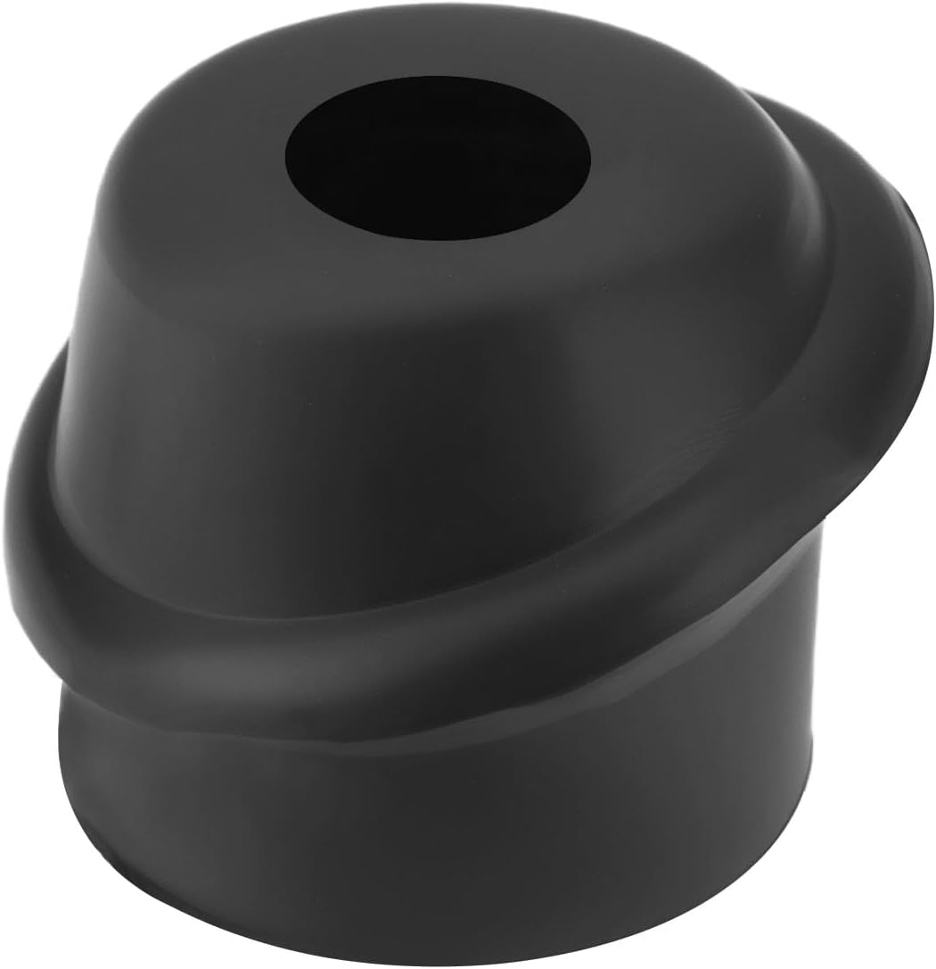 Ecsing 1Pc Convertible Short Rod Antenna Grommet Seal Antenna Adapter Base Replacement Part 65218375151 Compatible with BMW E36 Black image number 4