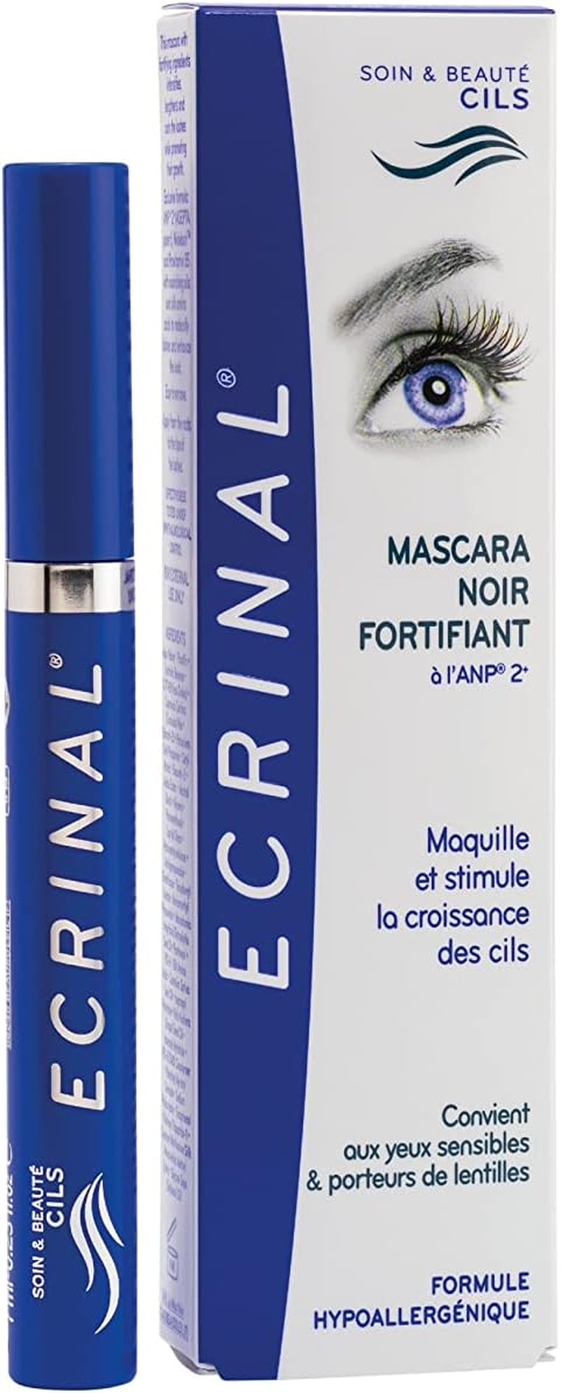 Ecrinal Strengthening Black Mascara with Anp 2+ 7Ml