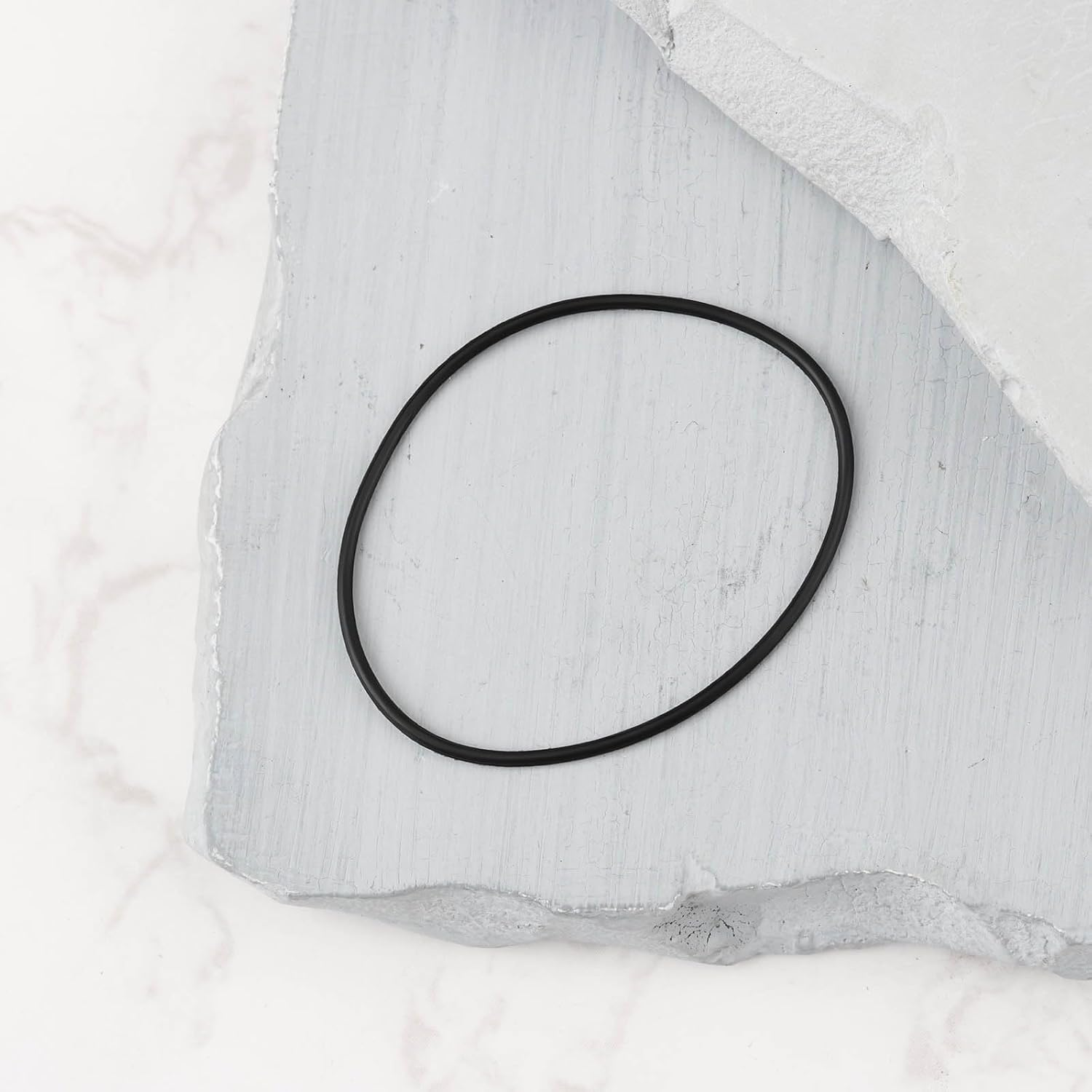 10 Pcs Drain Pipe Bend Joint Sealing O-Ring Nitrile Rubber 42X40X1Mm Fit for 1 1/2 Inch / 40Mm Joints image number 5