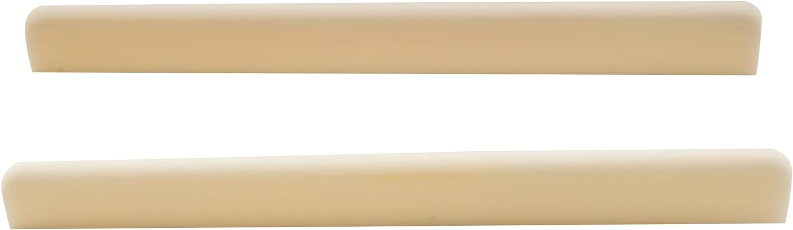 Musiclily 6 String Classical Guitar Bone Saddle,Dj-06 80X3X9/8Mm (2 Pieces)