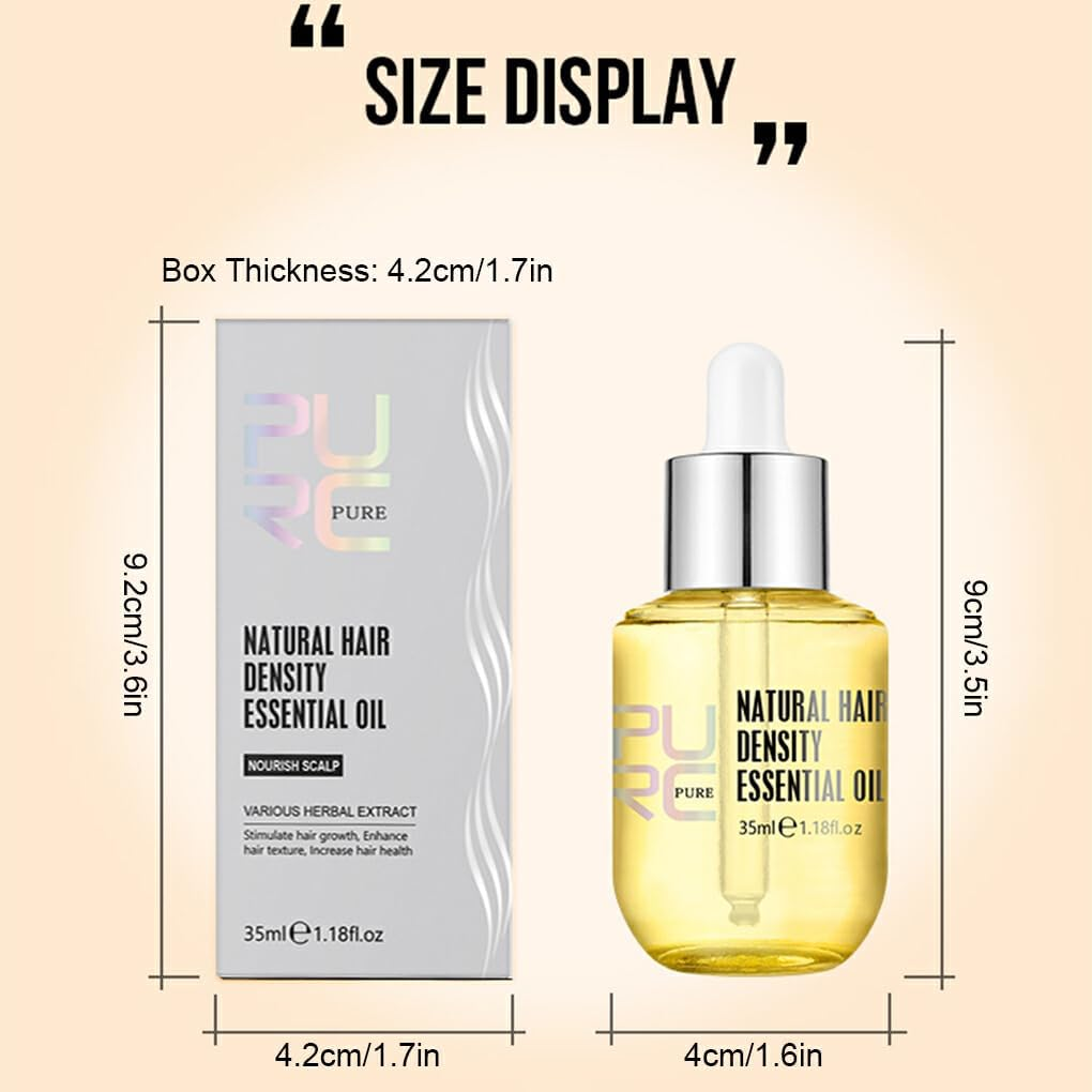 Ginger Hair Growth Products Thickening Prevent Hair-Loss Regrowth Essential Oil Liquid Nutrient Solution Beauty Health Men image number 3