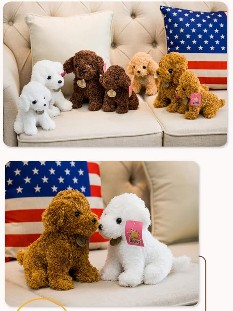 Mersuii Teddy Dog Poodle Plush Toy, Dog Plush Doll, 25Cm image number 6