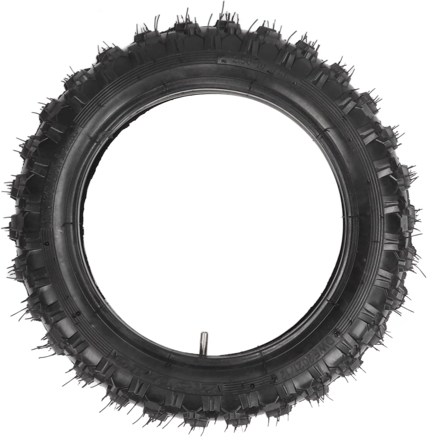 Offroad Motorcycle Tires, Rubber Nylon Flexible Tire Inner Tube Kit, Heavy Duty off Road Tire and Inner Tube Set Fit for Mini Dirt Pit Bike image number 5