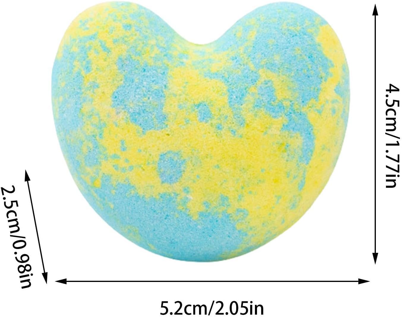 Bubble Bombs,Relaxing Bath Ball - Natural Pure Oils Ultra Bubble Moisturizing Bath Salt Ball for Bubbles, Spa, Bath Relaxation, Calmness - Lily image number 6