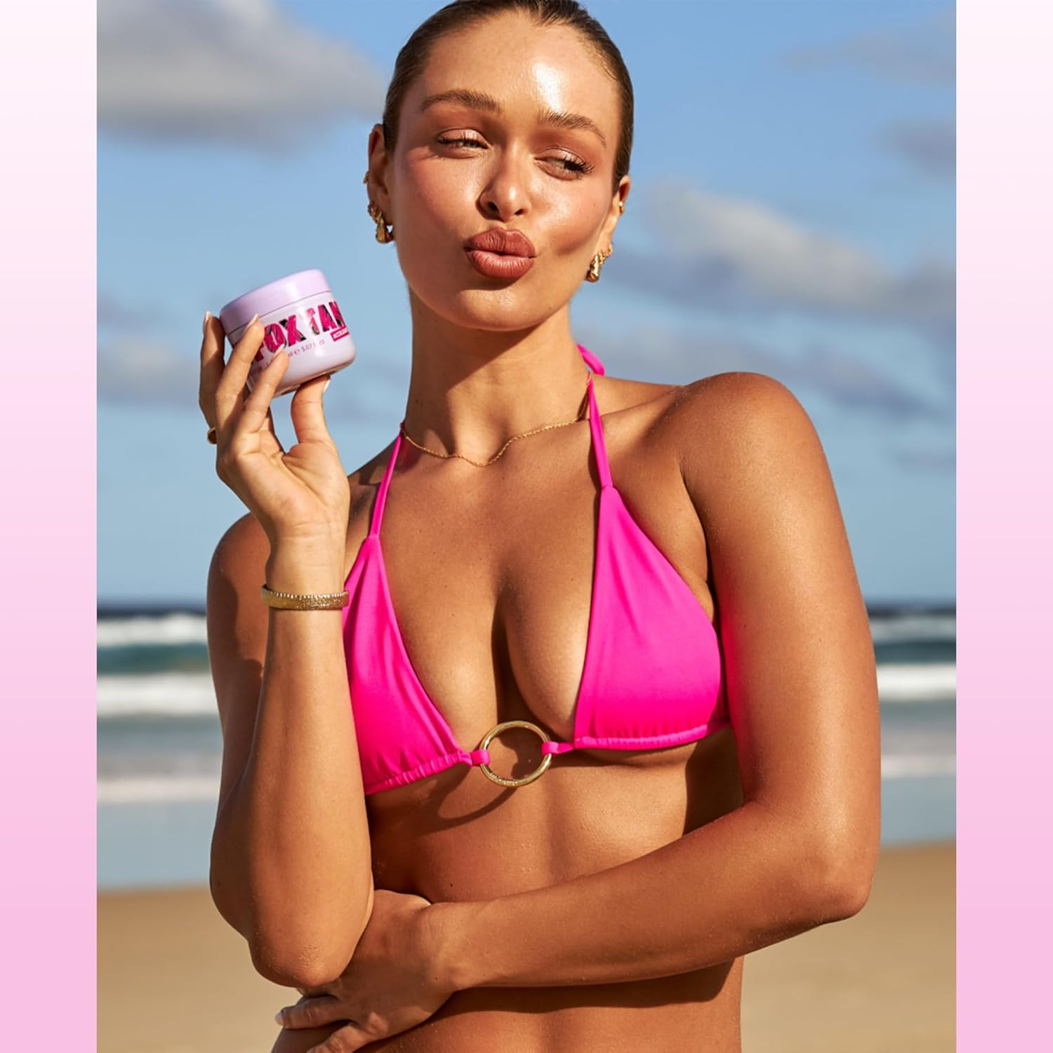 The Fox Tan Rapid Bronzing Balm, Tanning Accelerator for Darker & Faster Tans, Creates Flawless Tan Skin & a Deep Glow, Vegan & Cruelty-Free, 150Ml image number 1