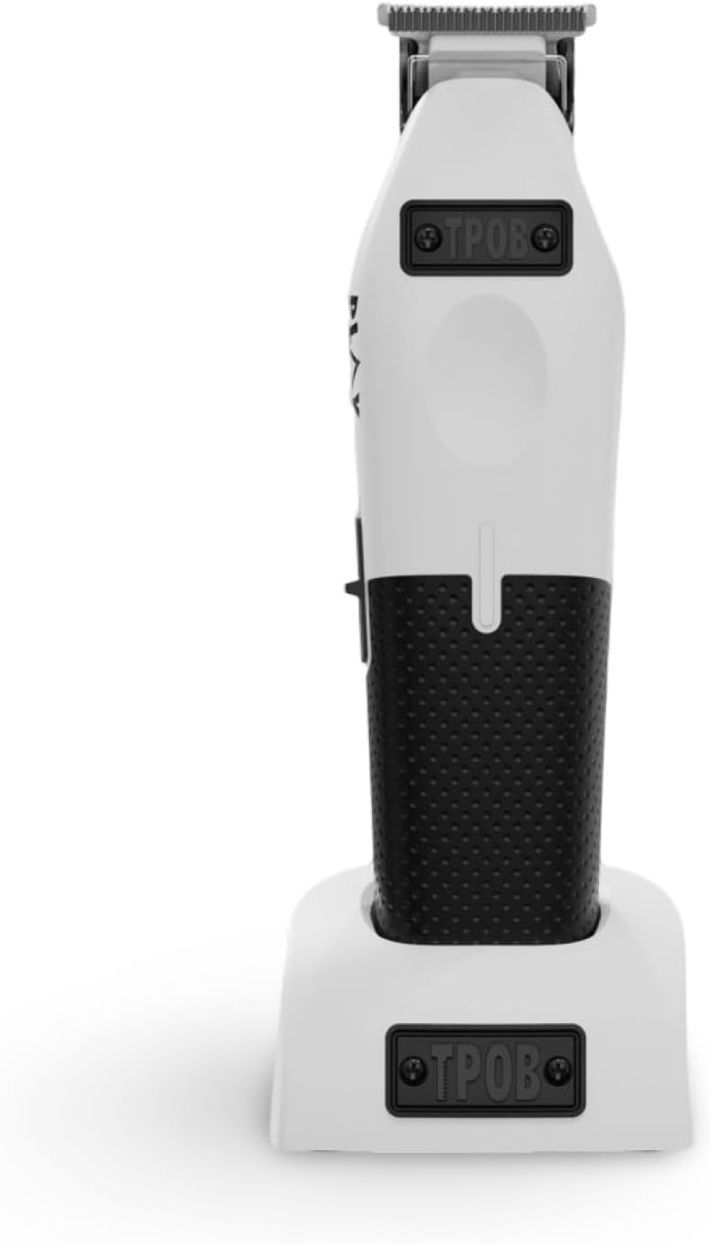 TPOB Play Professional Barber Hair Trimmer for Men 7000 RPM (White)