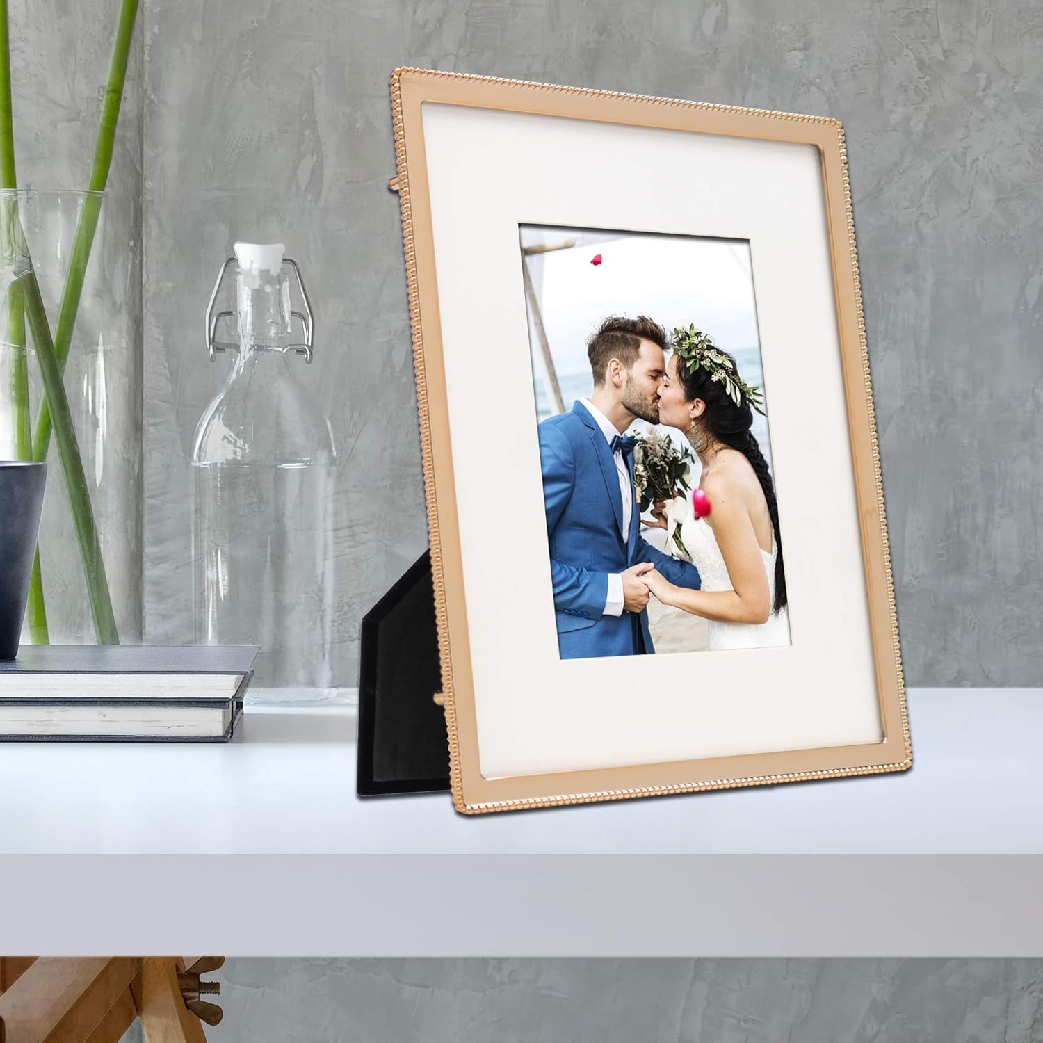 Lawrence Frames Lawrence Home Picture Frame, 8X10, Gold