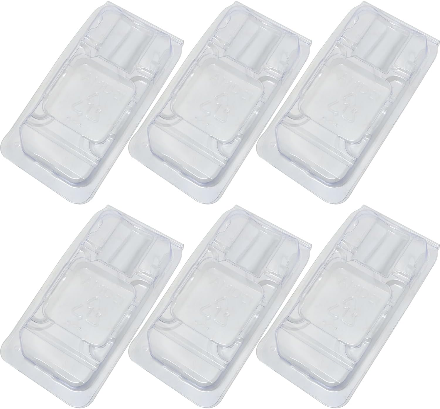 MEETOOT 6Pcs Universal AMD CPU Protection Box 22.5X5.8Cm Computer CPU Case Tray Flip Top Container AMD 938 940 AM2 AM3 FM1 CPU Protector Cover image number 3