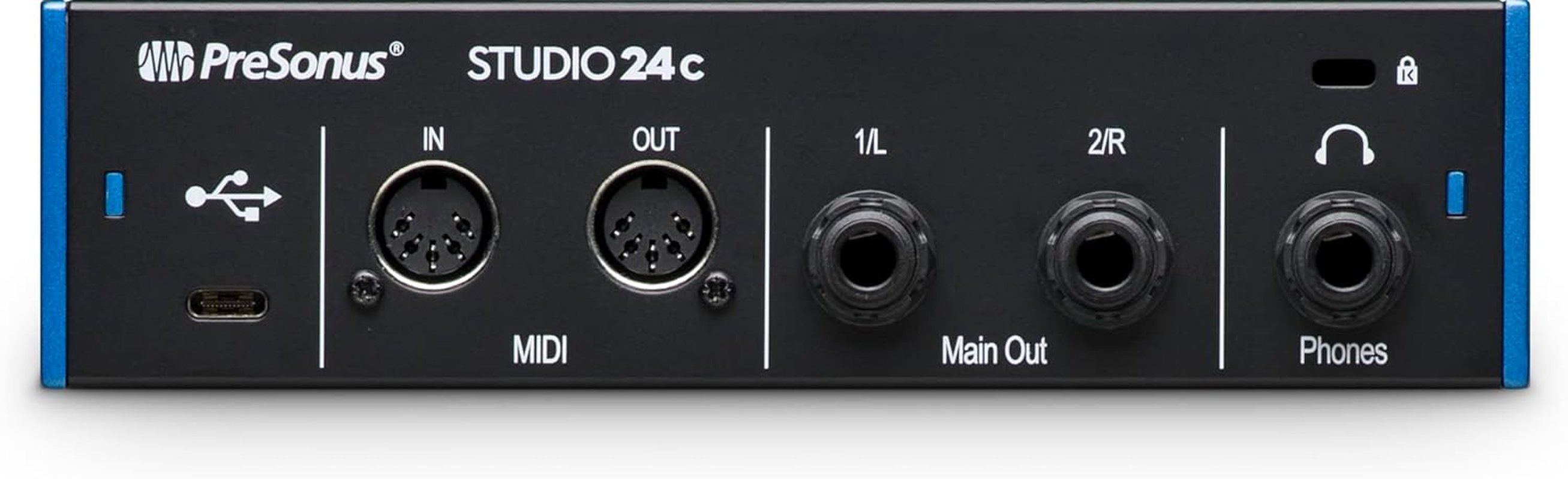 Presonus Studio 24C 2X2, 192 Khz, USB Audio Interface with Studio One Artist and Ableton Live Lite DAW Recording Software image number 6