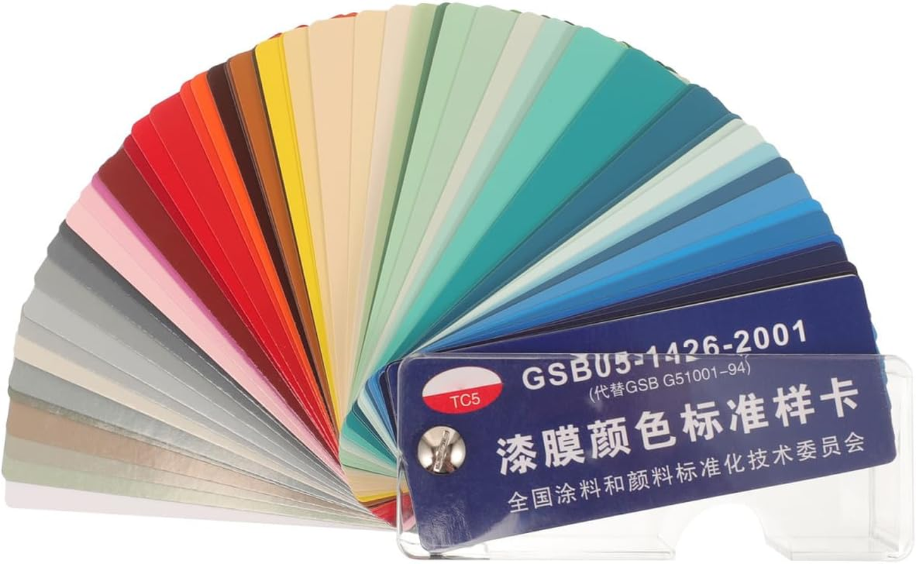 Gadpiparty 1 Set Paint Sample Cards Paint Color Cards Standard Color Floor Sample image number 3