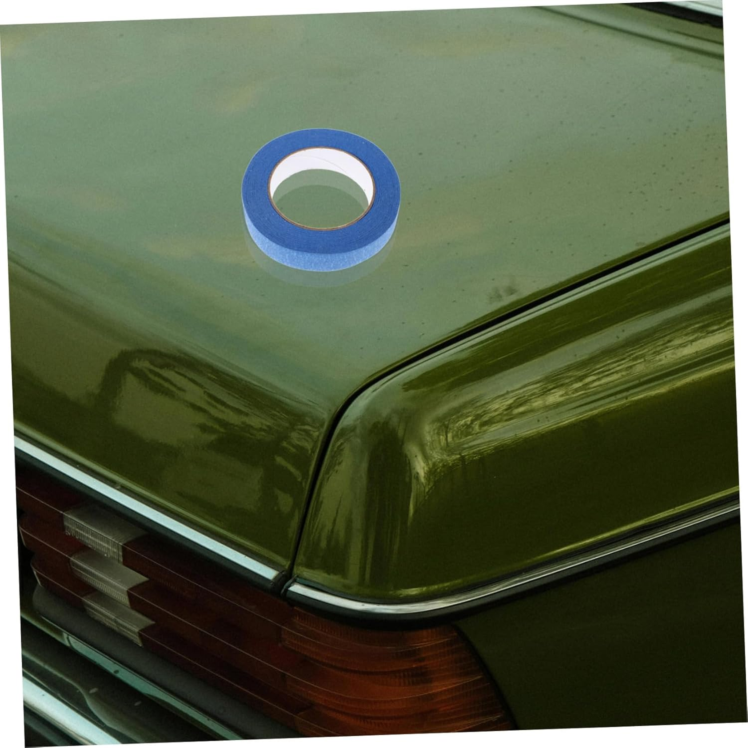 Professional Car Paint Masking Tape Strong Adhesive Non-Residue Blue 1 Roll image number 3