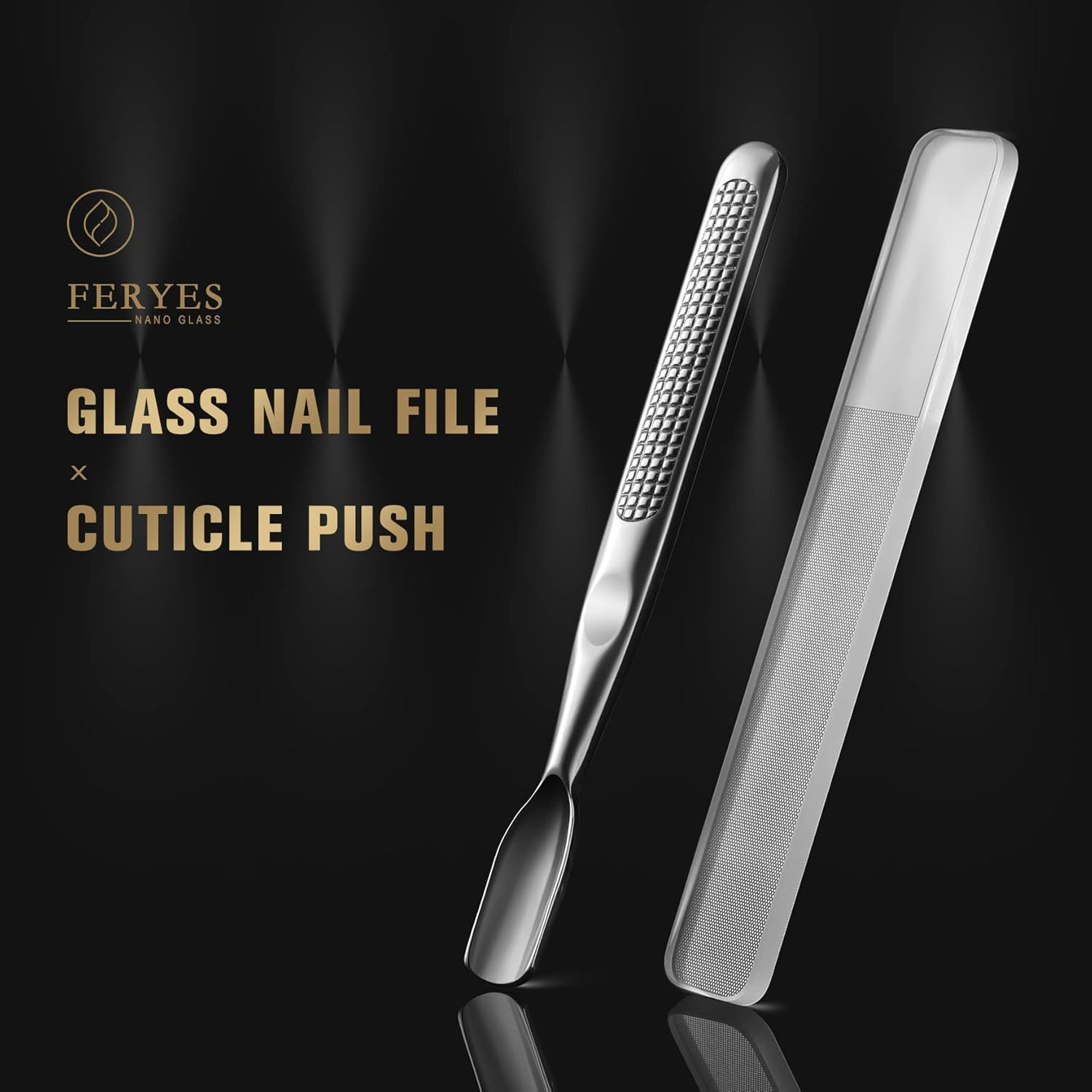 FERYES Nail Clippers Set - Premium Quality Stainless Steel Toenail and Fingernail Clipper for Manicure - 4PCS Nail Care Tool Kit image number 5