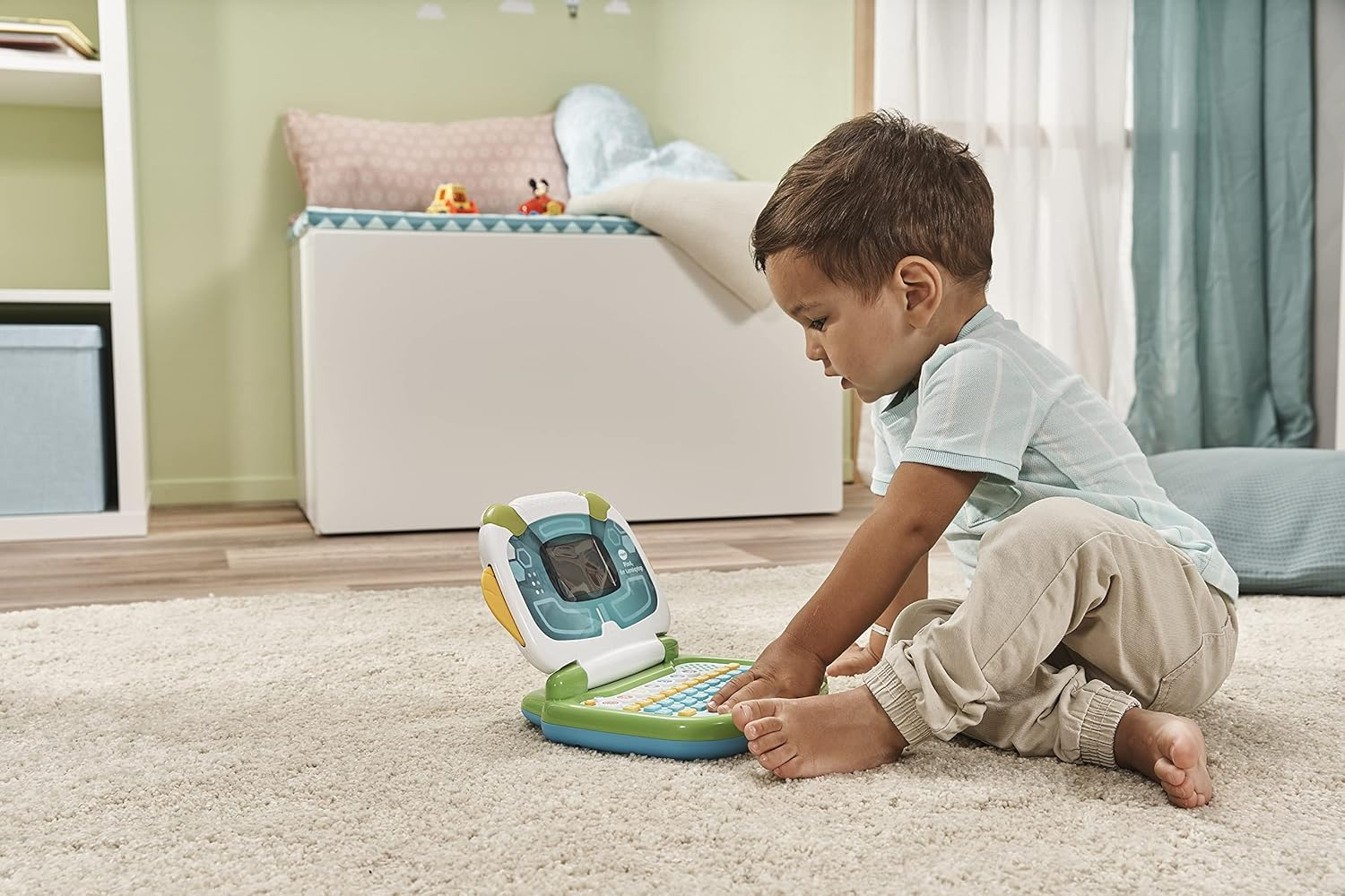 Leapfrog Clic the ABC 123 Laptop - Educational Kid Laptop - 615103 - Green image number 4