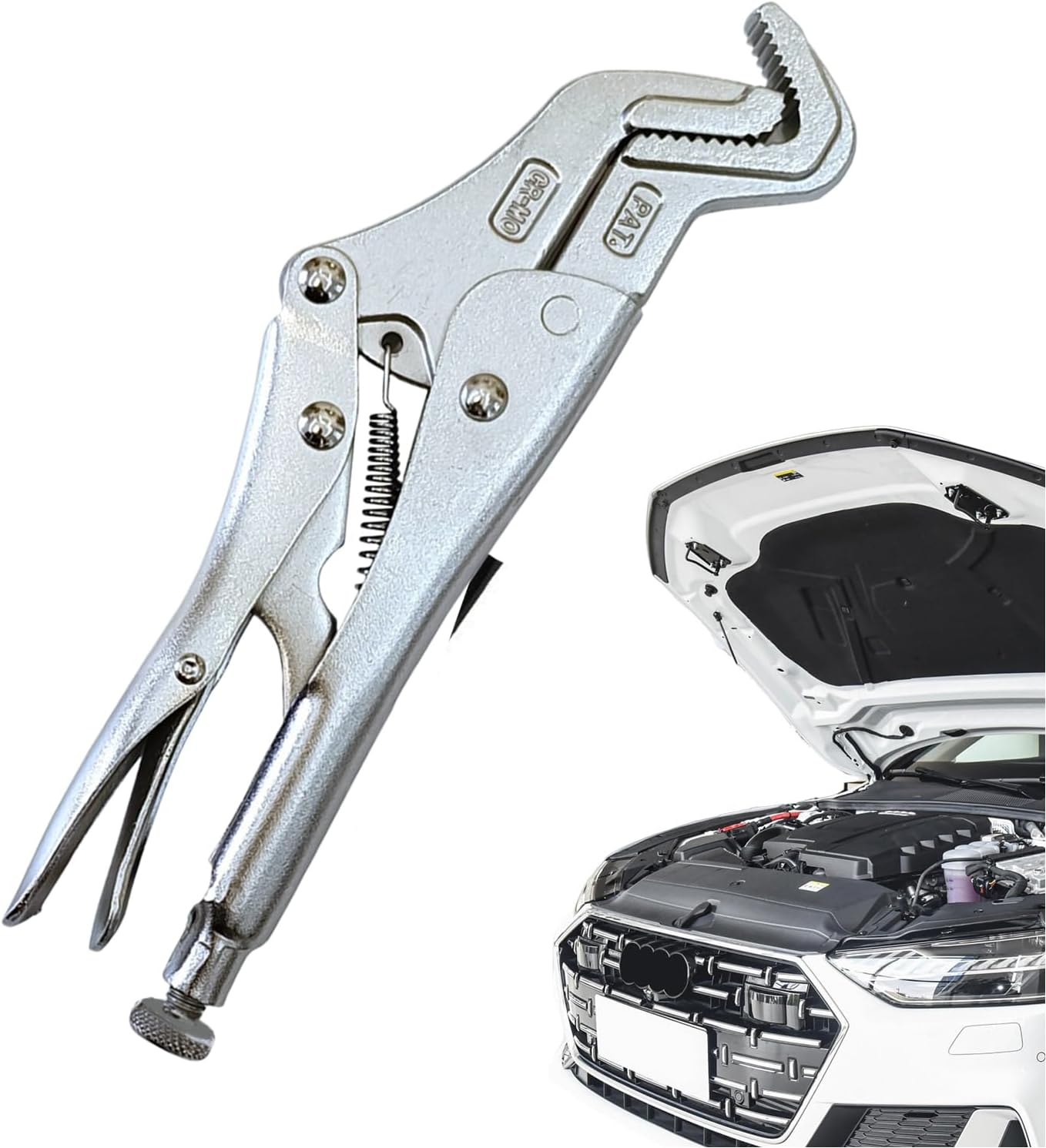 Vice Grip,Heavy Duty Long Nose Locking Pliers | Multifunctional Home Improvement Tools, Mechanic Tool for Auto Repairs, Home Projects image number 2